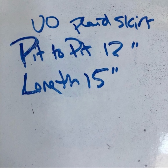 Urban Outfitters Dark Academia Plaid Fringe Wrap Skirt Teryn Fray Houndstooth - Picture 13 of 15